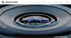 Desktop Screenshot of momento-media.de